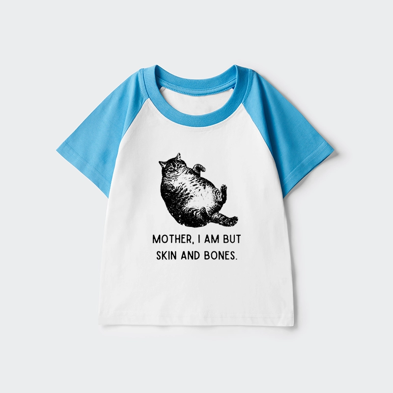Tokyo-Tiger Overweight Cat And Its Doting Owner Kids Raglan T-shirt