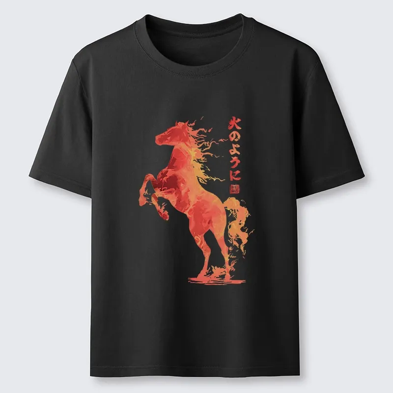 Tokyo-Tiger Fire Horse Japanese Art Classic T-Shirt
