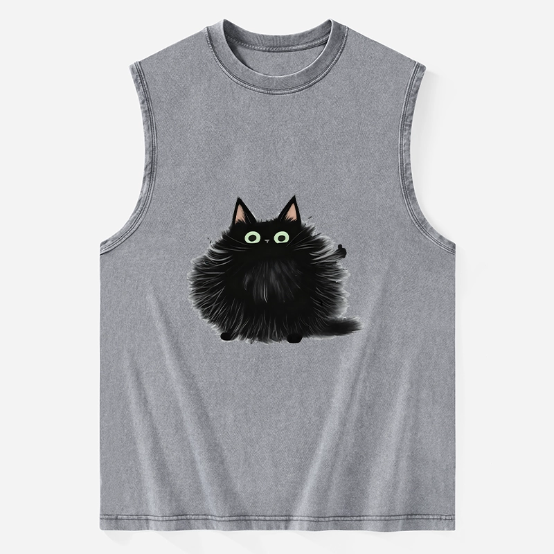 Tokyo-Tiger Cat's Approval Washed Tank