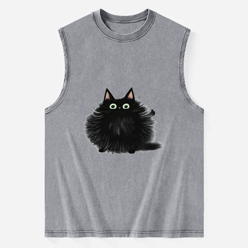 Tokyo-Tiger Cat's Approval Washed Tank