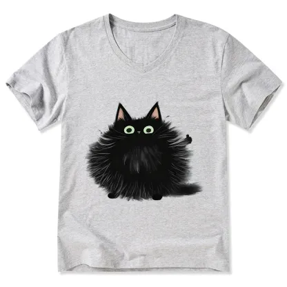 Tokyo-Tiger Cat's Approval V-Neck Classic T-Shirt