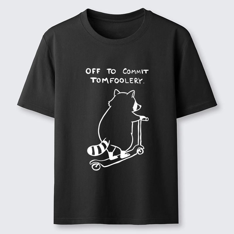Tokyo-Tiger Scooter Raccoon Funny Meme Classic T-Shirt