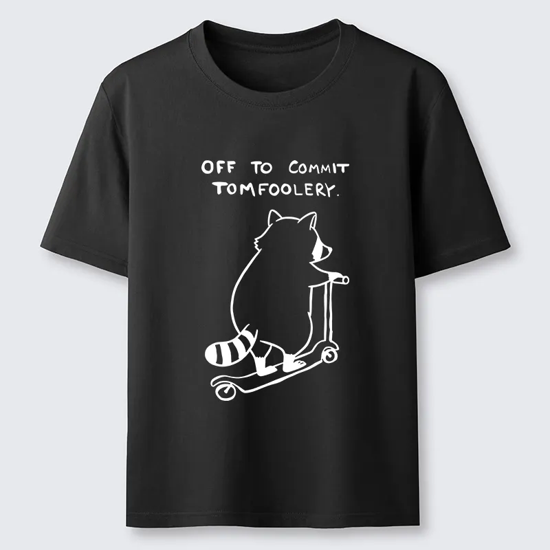 Tokyo-Tiger Scooter Raccoon Funny Meme Classic T-Shirt
