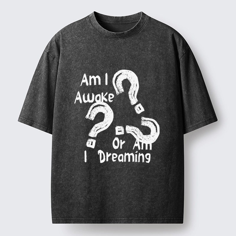 Tokyo-Tiger Mind Blown Awake Or Dreaming Washed T-Shirt
