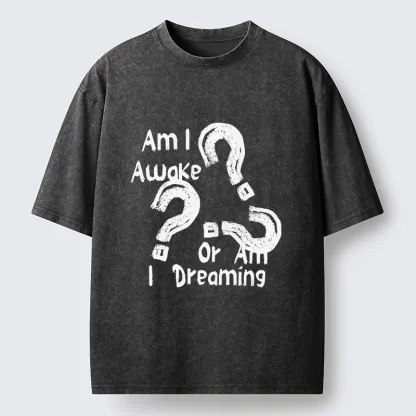 Tokyo-Tiger Mind Blown Awake Or Dreaming Washed T-Shirt
