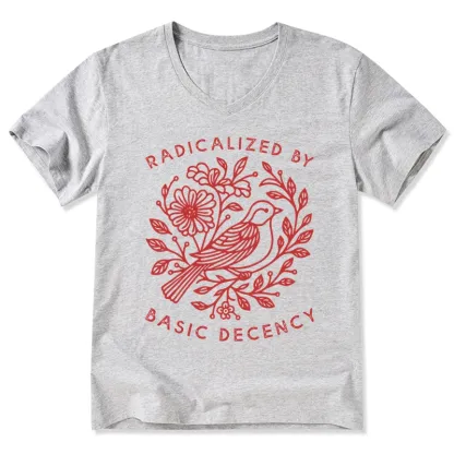 Tokyo-Tiger Pigeon That Was Moved V-Neck Classic T-Shirt