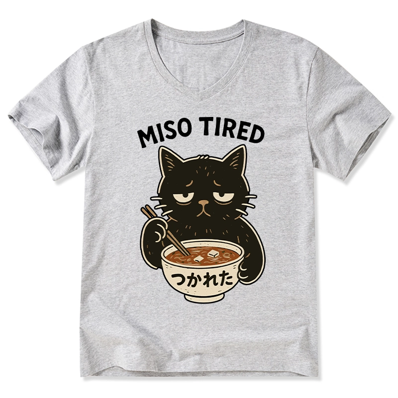 Tokyo-Tiger I’m So Tired V-Neck Classic T-Shirt