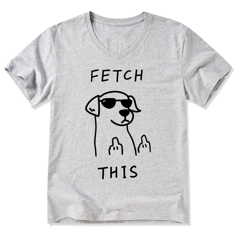 Tokyo-Tiger Rebellious Dog V-Neck Classic T-Shirt