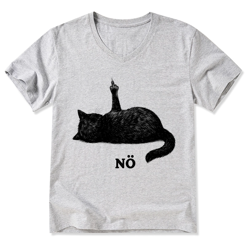 Tokyo-Tiger Cat Refused V-Neck Classic T-Shirt