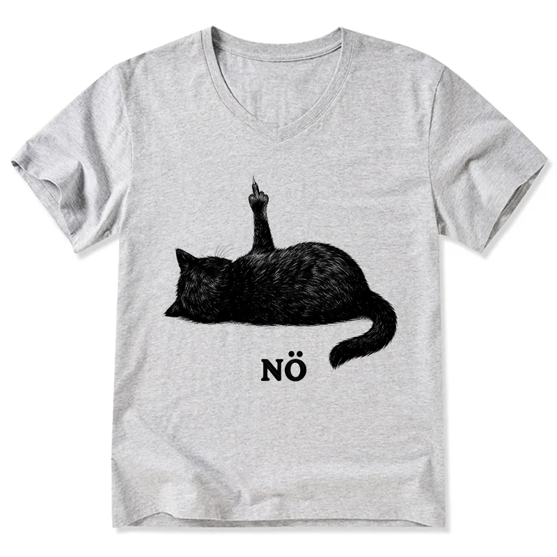 Tokyo-Tiger Cat Refused V-Neck Classic T-Shirt