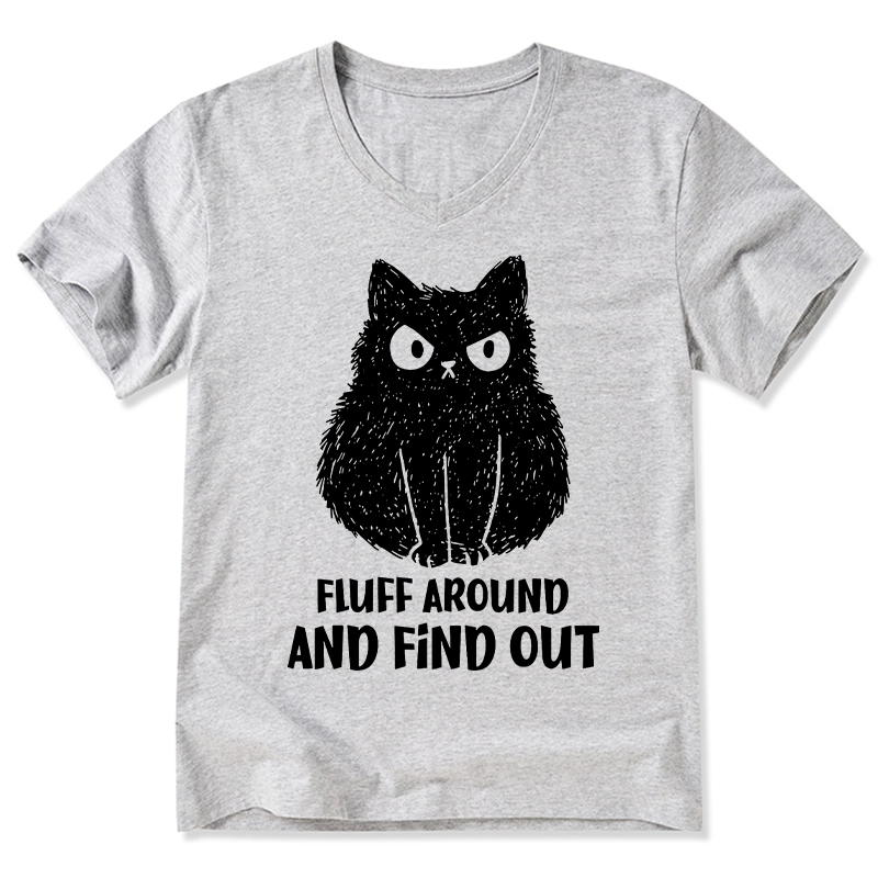 Tokyo-Tiger Consequences Of Fooling Around V-Neck Classic T-Shirt