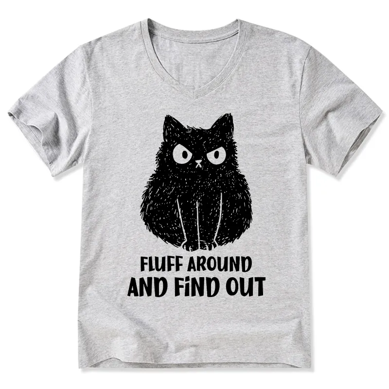 Tokyo-Tiger Consequences Of Fooling Around V-Neck Classic T-Shirt