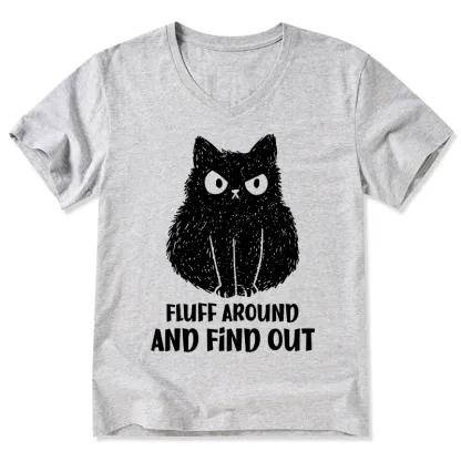 Tokyo-Tiger Consequences Of Fooling Around V-Neck Classic T-Shirt