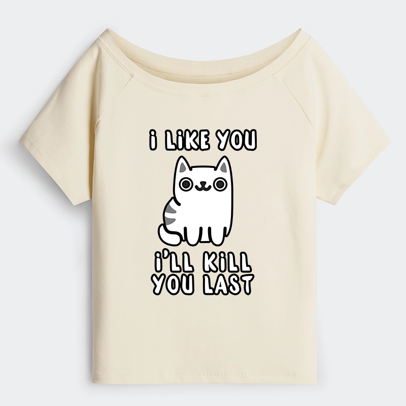 Tokyo-Tiger Cats And Humans Have A Love-hate Relationship Off Shoulder T-Shirt