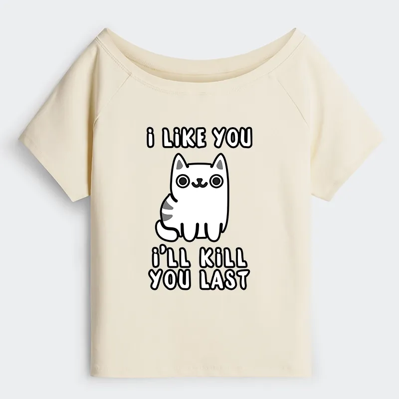 Tokyo-Tiger Cats And Humans Have A Love-hate Relationship Off Shoulder T-Shirt