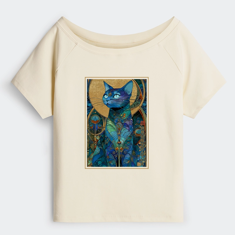 Tokyo-Tiger The Cat’s Plan To Rule Them All Off Shoulder T-Shirt