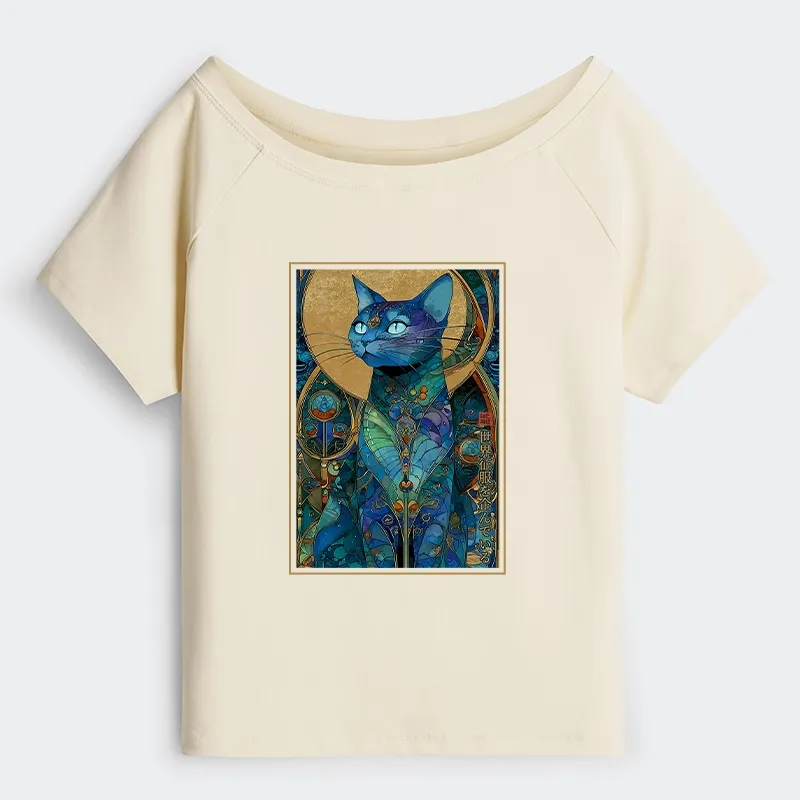 Tokyo-Tiger The Cat’s Plan To Rule Them All Off Shoulder T-Shirt