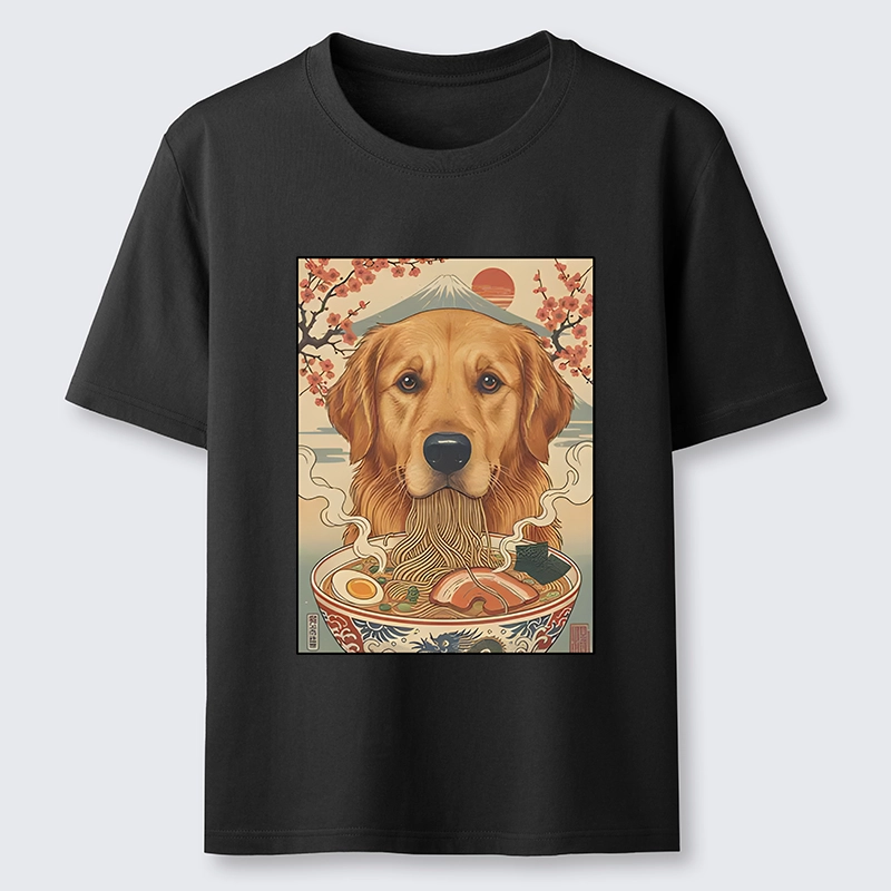 Tokyo-Tiger Japanese Style Dog Ramen Meme Classic T-Shirt