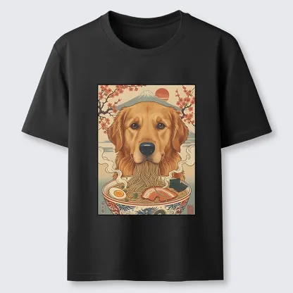 Tokyo-Tiger Japanese Style Dog Ramen Meme Classic T-Shirt