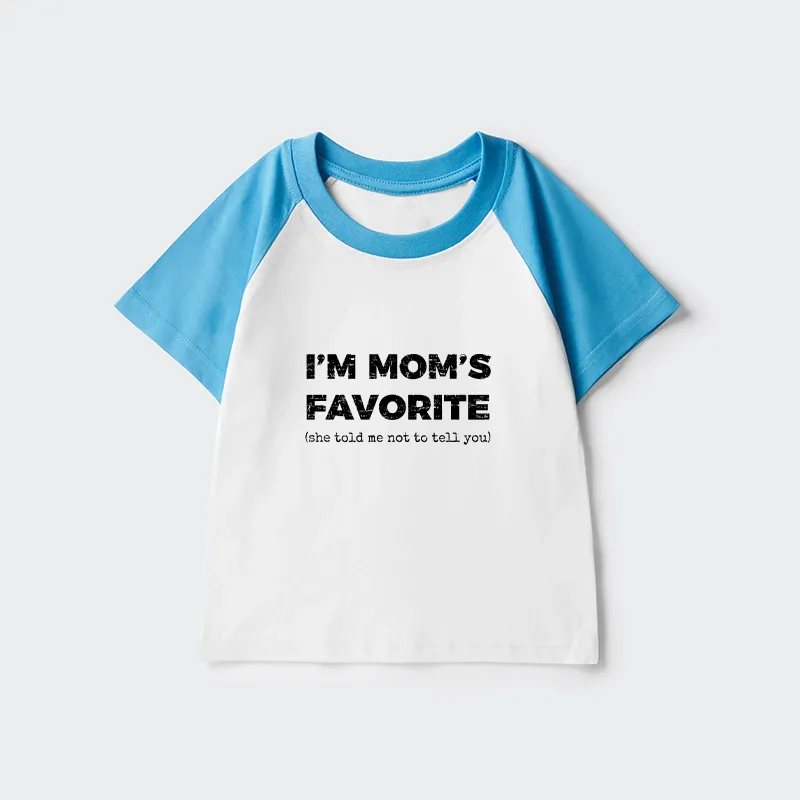 Tokyo-Tiger Mother's Day Jokes Kids Raglan T-shirt