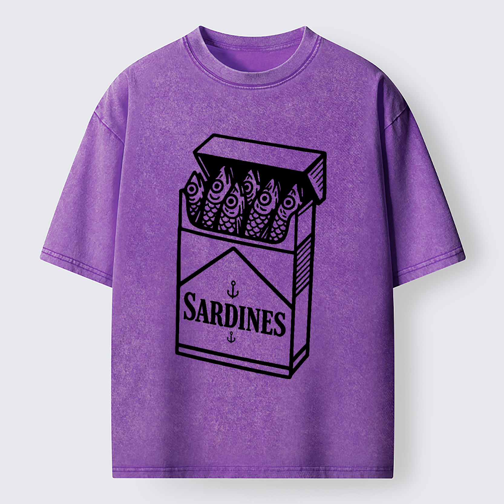 Tokyo-Tiger Deep Snack Washed T-Shirt