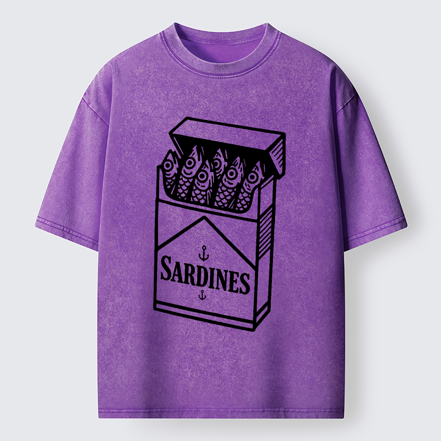 Tokyo-Tiger Deep Snack Washed T-Shirt