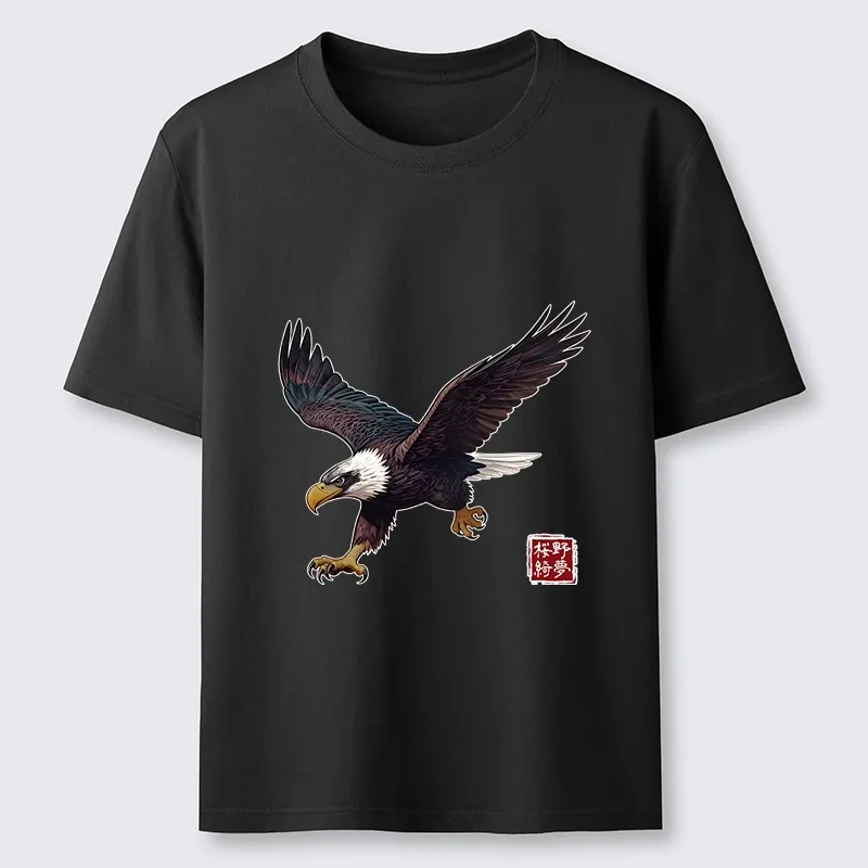 Tokyo-Tiger Majestic Eagle In Flight Classic T-Shirt
