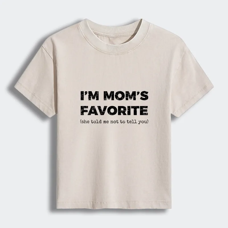 Tokyo-Tiger Mother's Day Jokes Women's Washed T-shirt