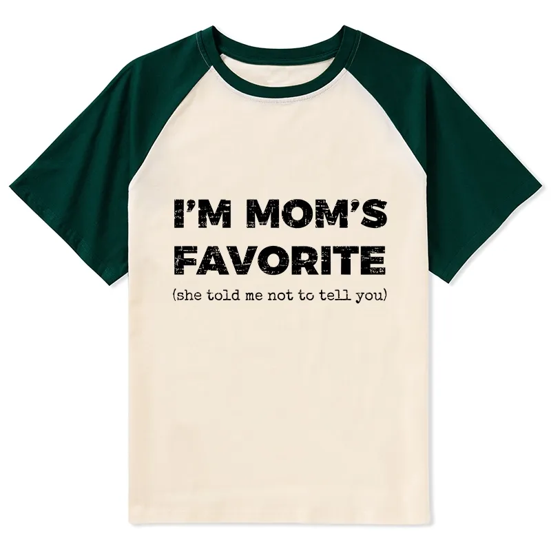 Tokyo-Tiger Mother's Day Jokes Raglan T-shirt