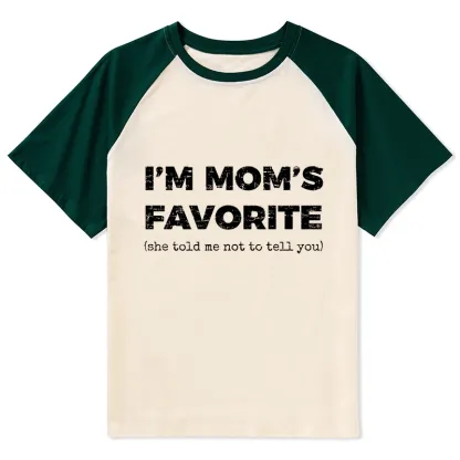 Tokyo-Tiger Mother's Day Jokes Raglan T-shirt