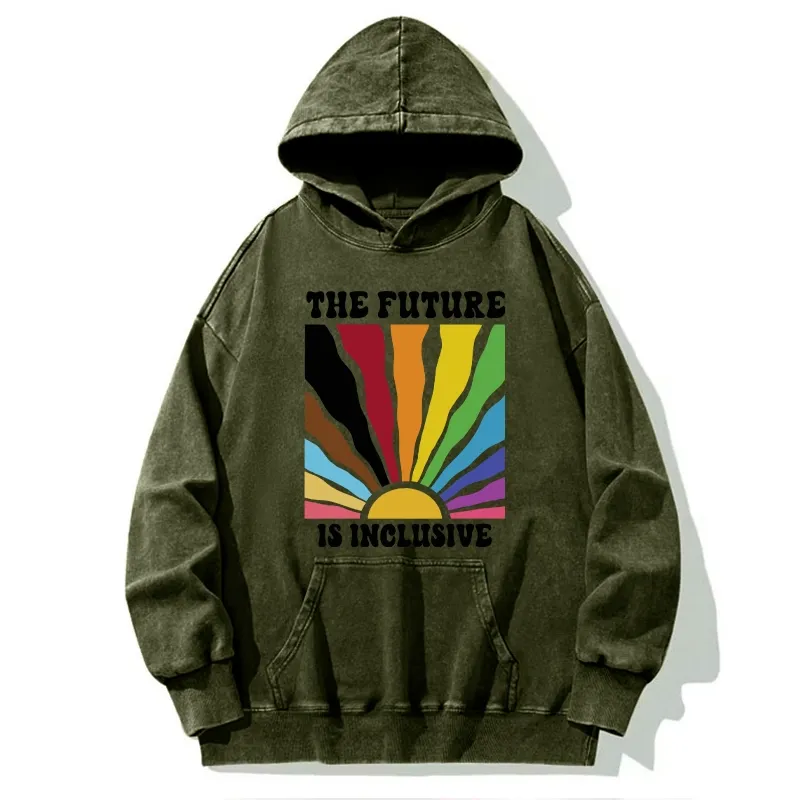 Tokyo-Tiger Pride Future Is Inclusive Washed Hoodie