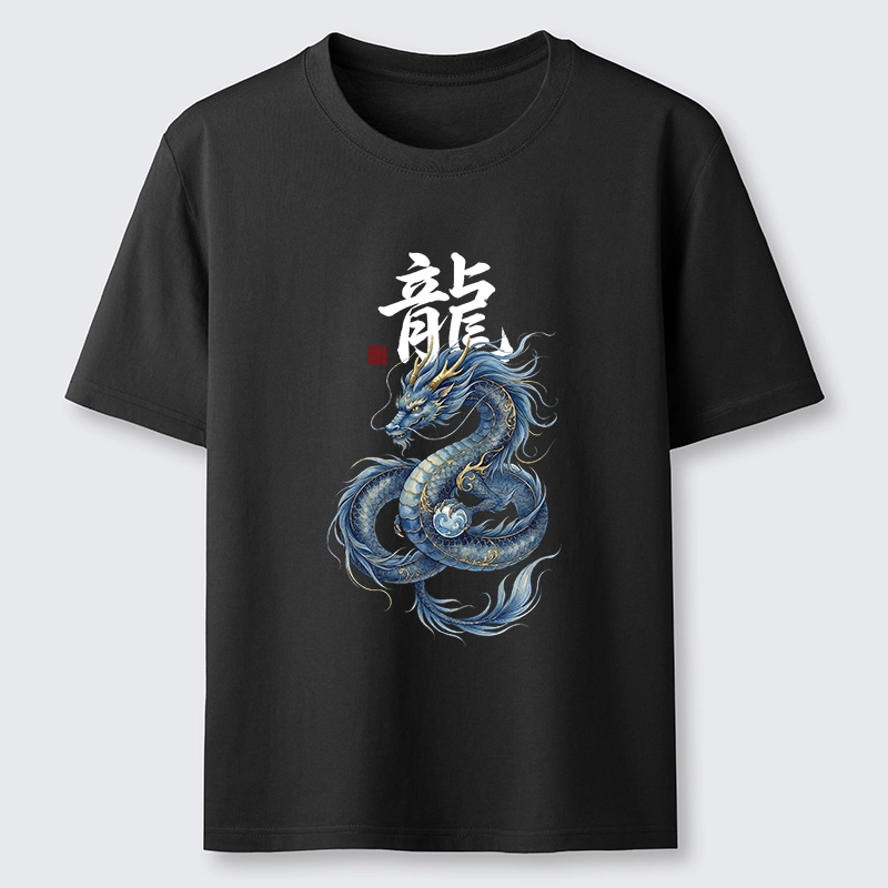Tokyo-Tiger Mythic Blue Dragon Classic T-Shirt