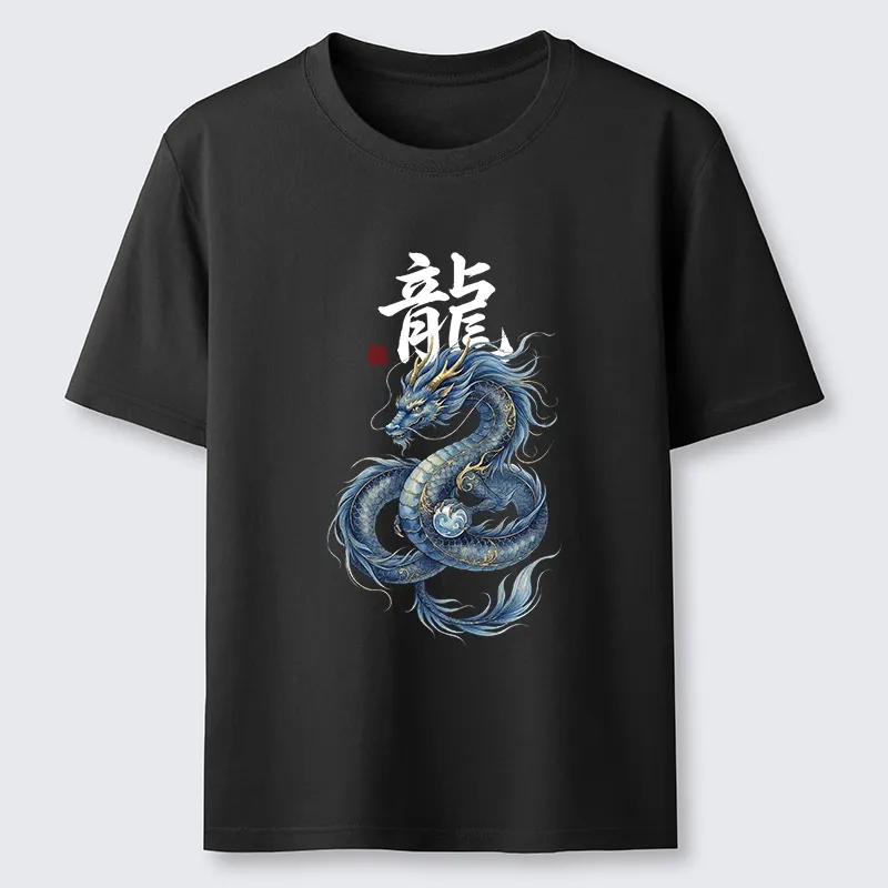 Tokyo-Tiger Mythic Blue Dragon Classic T-Shirt