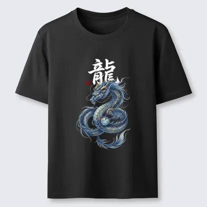 Tokyo-Tiger Mythic Blue Dragon Classic T-Shirt