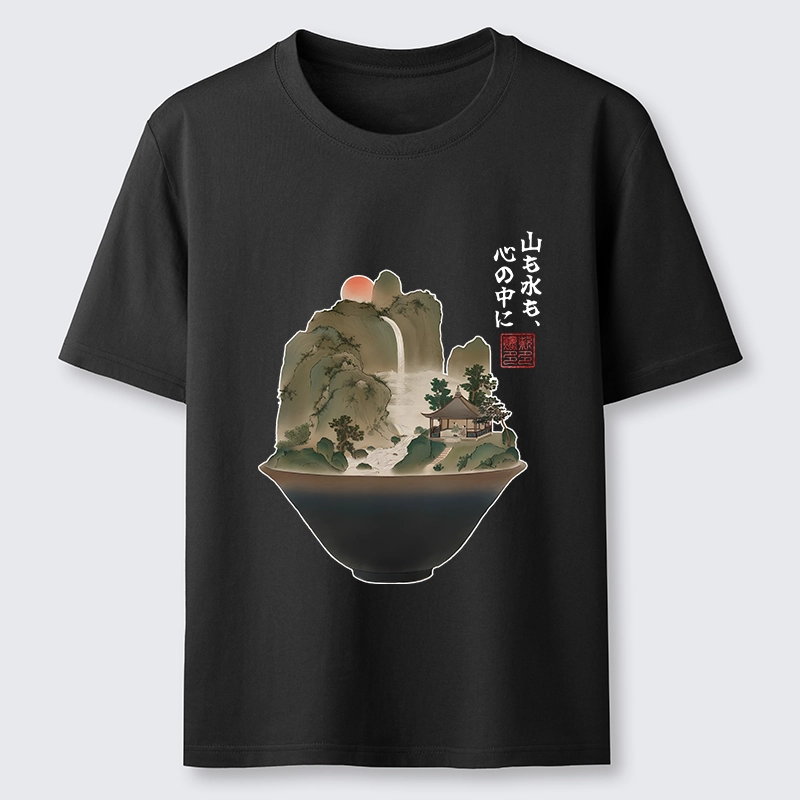 Tokyo-Tiger Bowl Of Zen Art Classic T-Shirt
