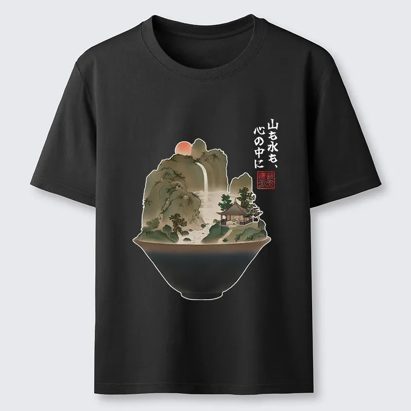Tokyo-Tiger Bowl Of Zen Art Classic T-Shirt