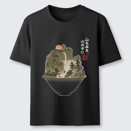 Tokyo-Tiger Bowl Of Zen Art Classic T-Shirt