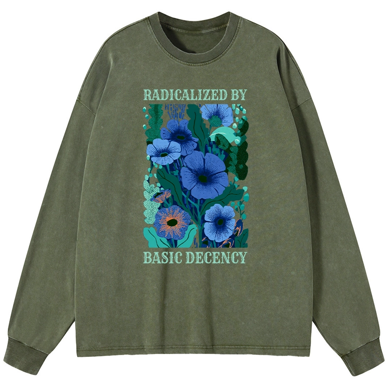 Tokyo-Tiger Pure Radicalism Washed Long Sleeve T-Shirt