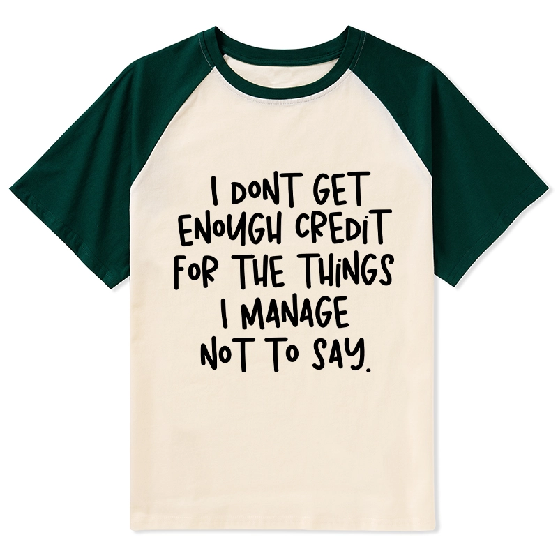 Tokyo-Tiger Saying No Is A Superpower Raglan T-shirt