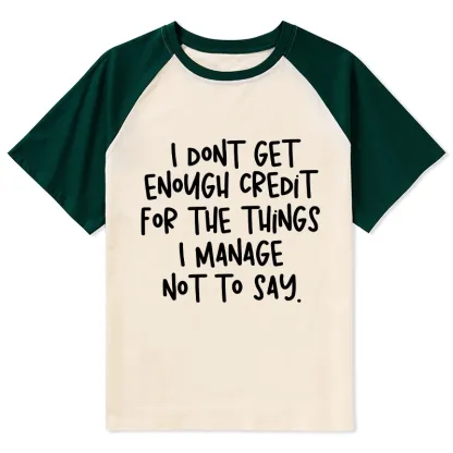 Tokyo-Tiger Saying No Is A Superpower Raglan T-shirt