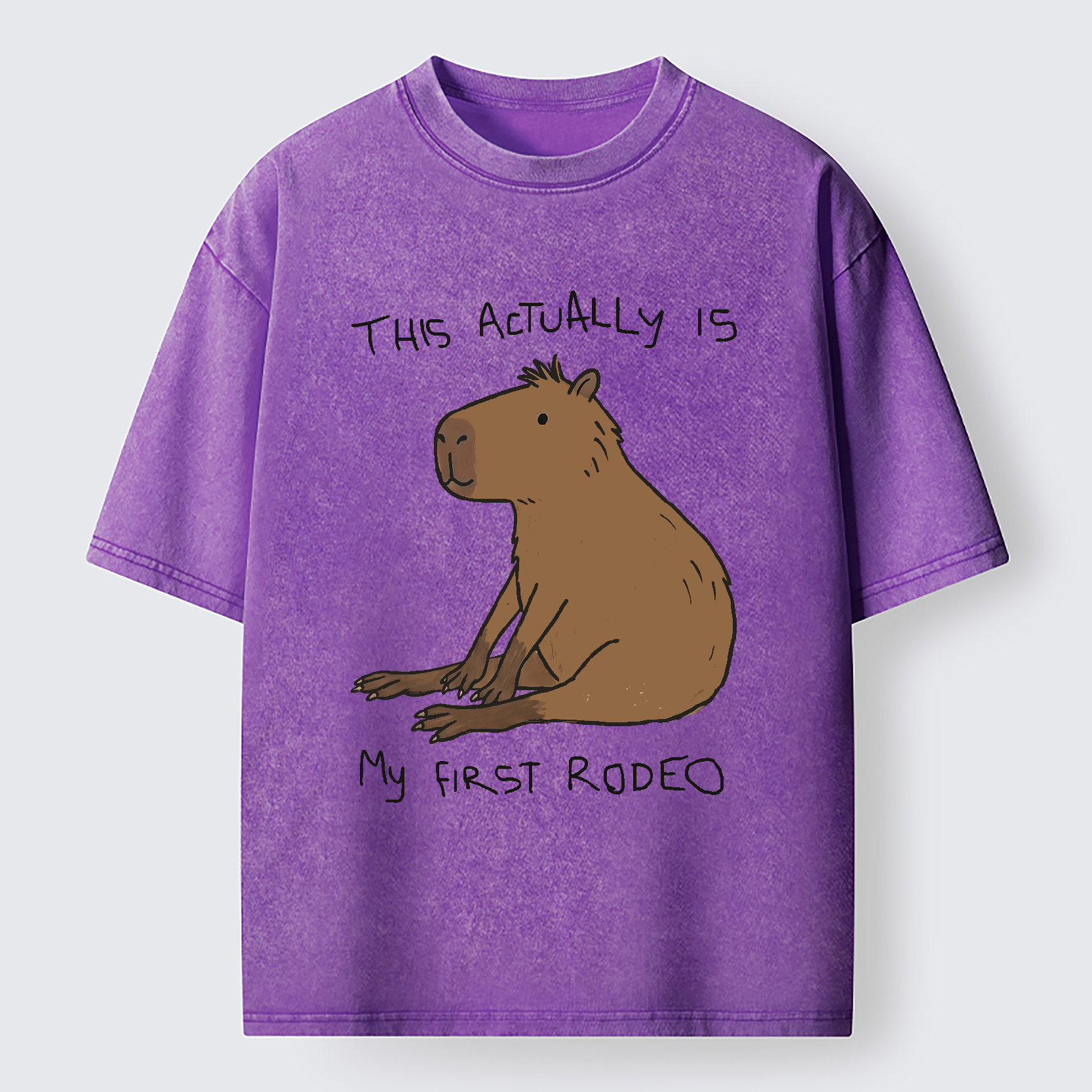 Tokyo-Tiger First Rodeo Capybara Washed T-Shirt