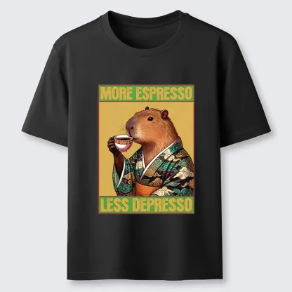 Tokyo-Tiger Capybara Coffee Break Classic T-Shirt