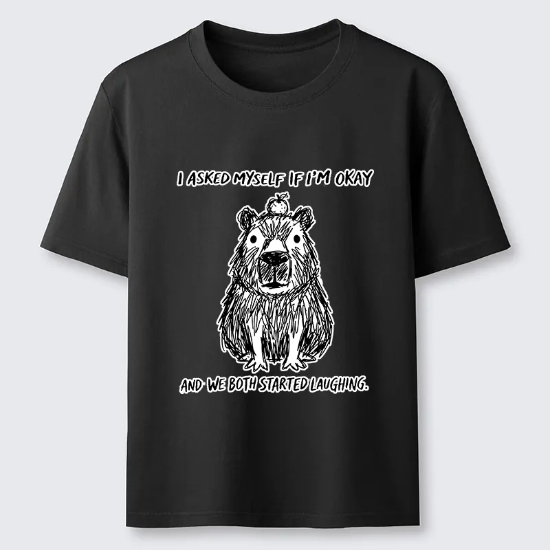 Tokyo-Tiger The Line Capybara：I Asked Myself If I'm Okay Classic T-Shirt
