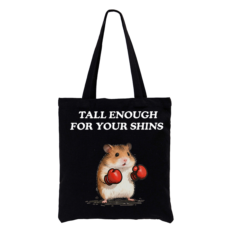 Tokyo-Tiger Meme Hamster With Boxing Gloves Tote Bag