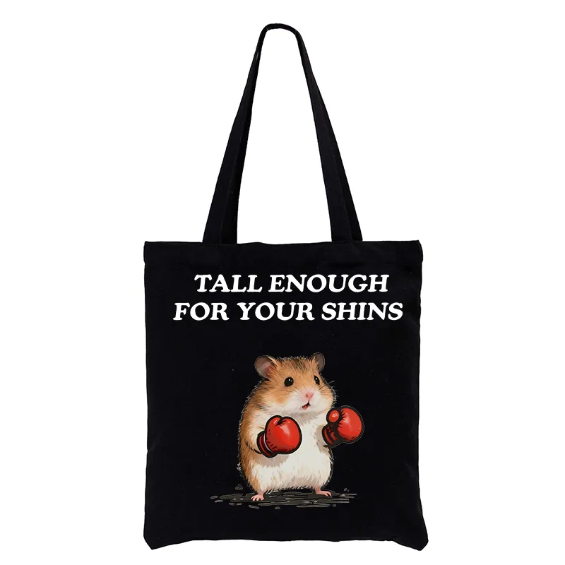 Tokyo-Tiger Meme Hamster With Boxing Gloves Tote Bag
