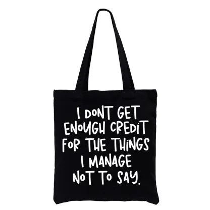 Tokyo-Tiger Saying No Is A Superpower Tote Bag