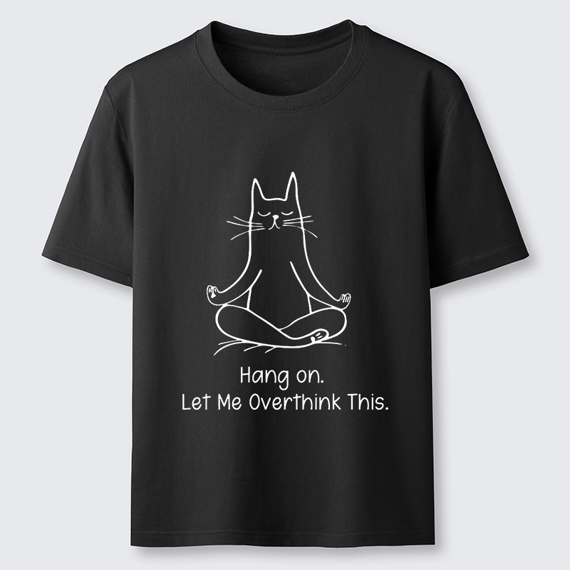 Tokyo-Tiger Meditating Cat Overthinking Vibe Classic T-Shirt