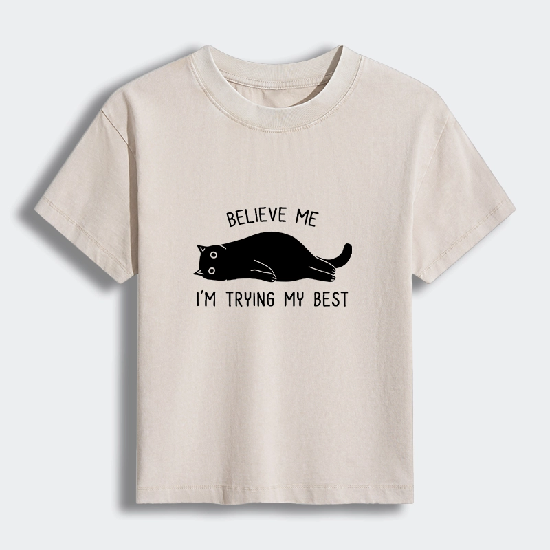 Tokyo-Tiger When Life Is Hard Nap First Women's Washed T-shirt