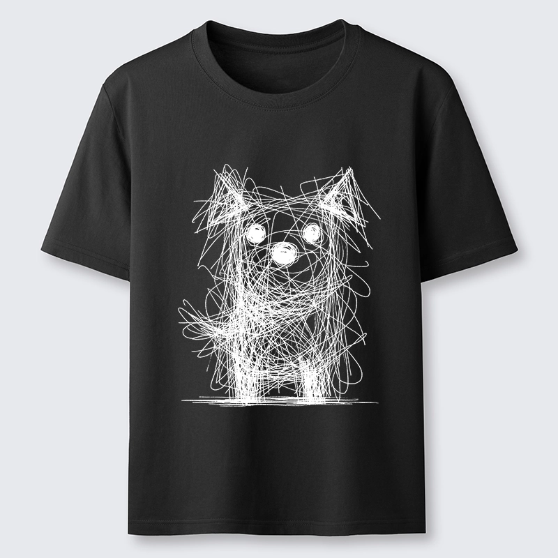 Tokyo-Tiger Scruffy Dog Chaos Art Classic T-Shirt