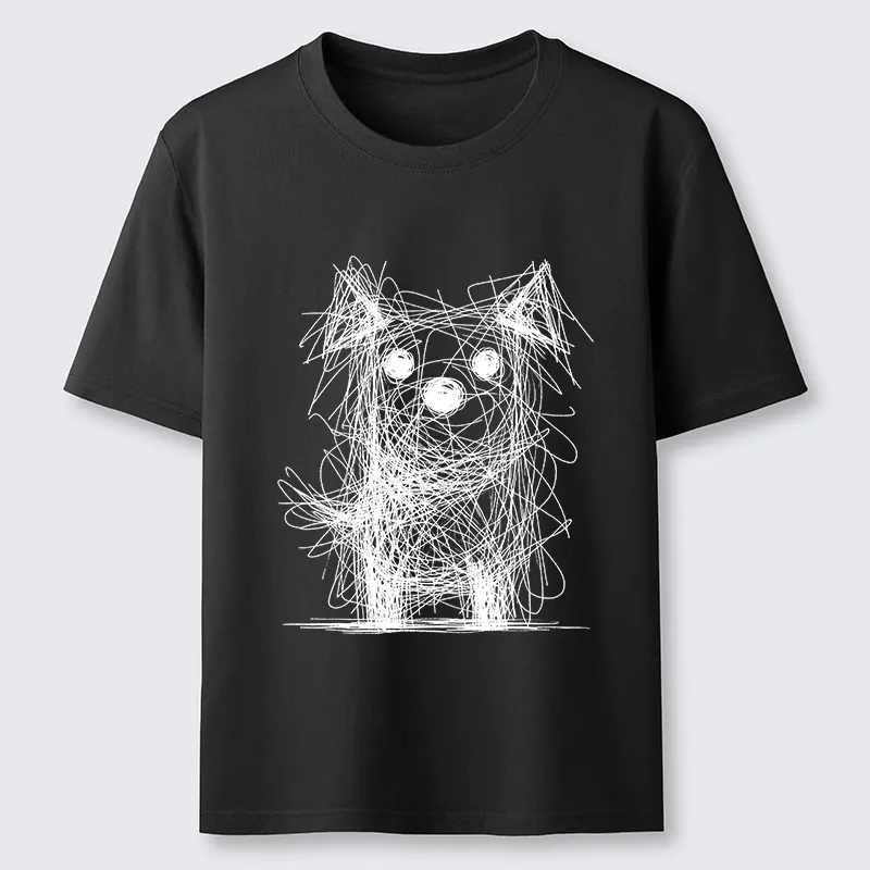 Tokyo-Tiger Scruffy Dog Chaos Art Classic T-Shirt